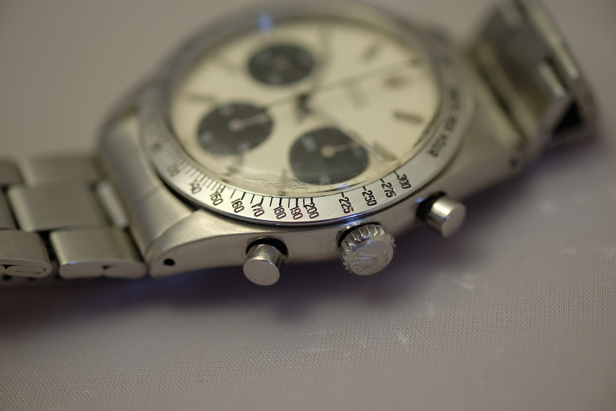 rolex 6239 daytona grene dial double swiss